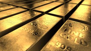 Цена на золото снижается на фоне роста доходности гособлигаций США